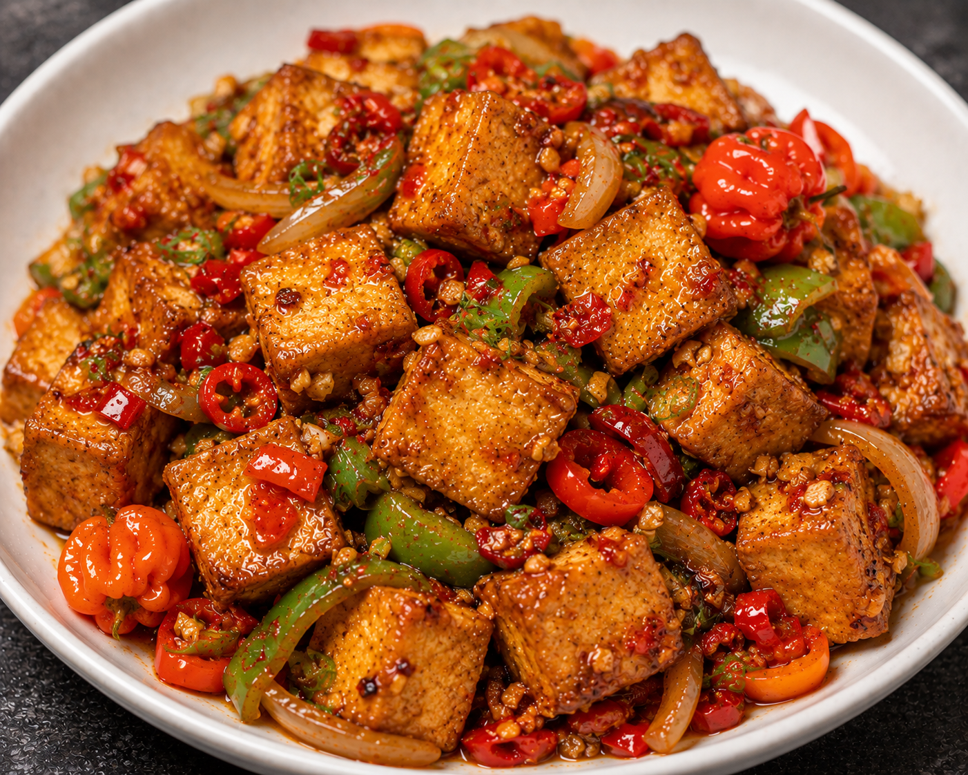 Scotch Bonnet Tofu