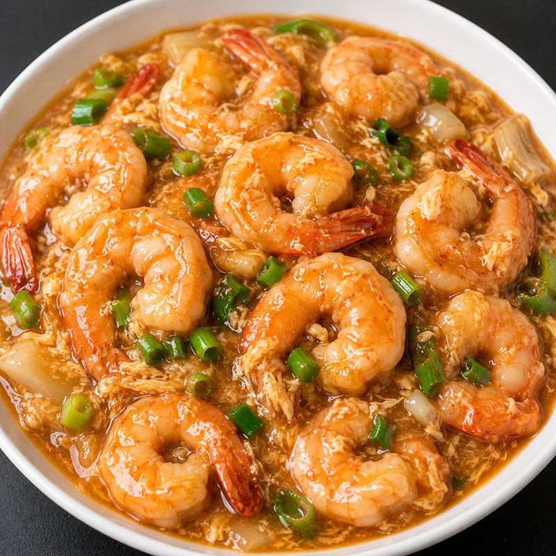 Shrimp with Lobster Sauce
